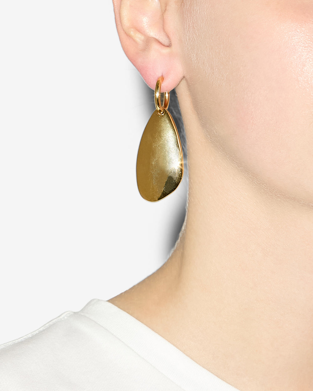 Ella pendant earrings - Gold - Woman - 2