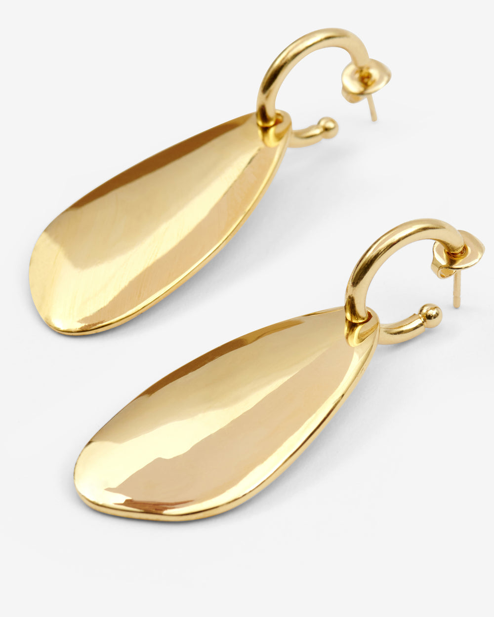 Ella pendant earrings - Gold - Woman - 3