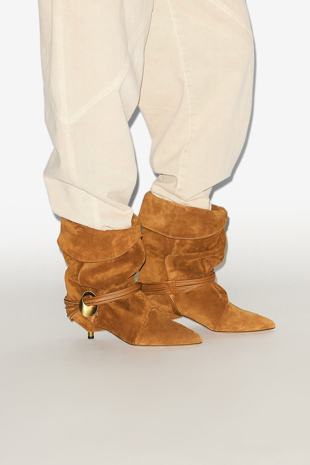 Edrika ドレープブーツ - Cognac - Woman - 5