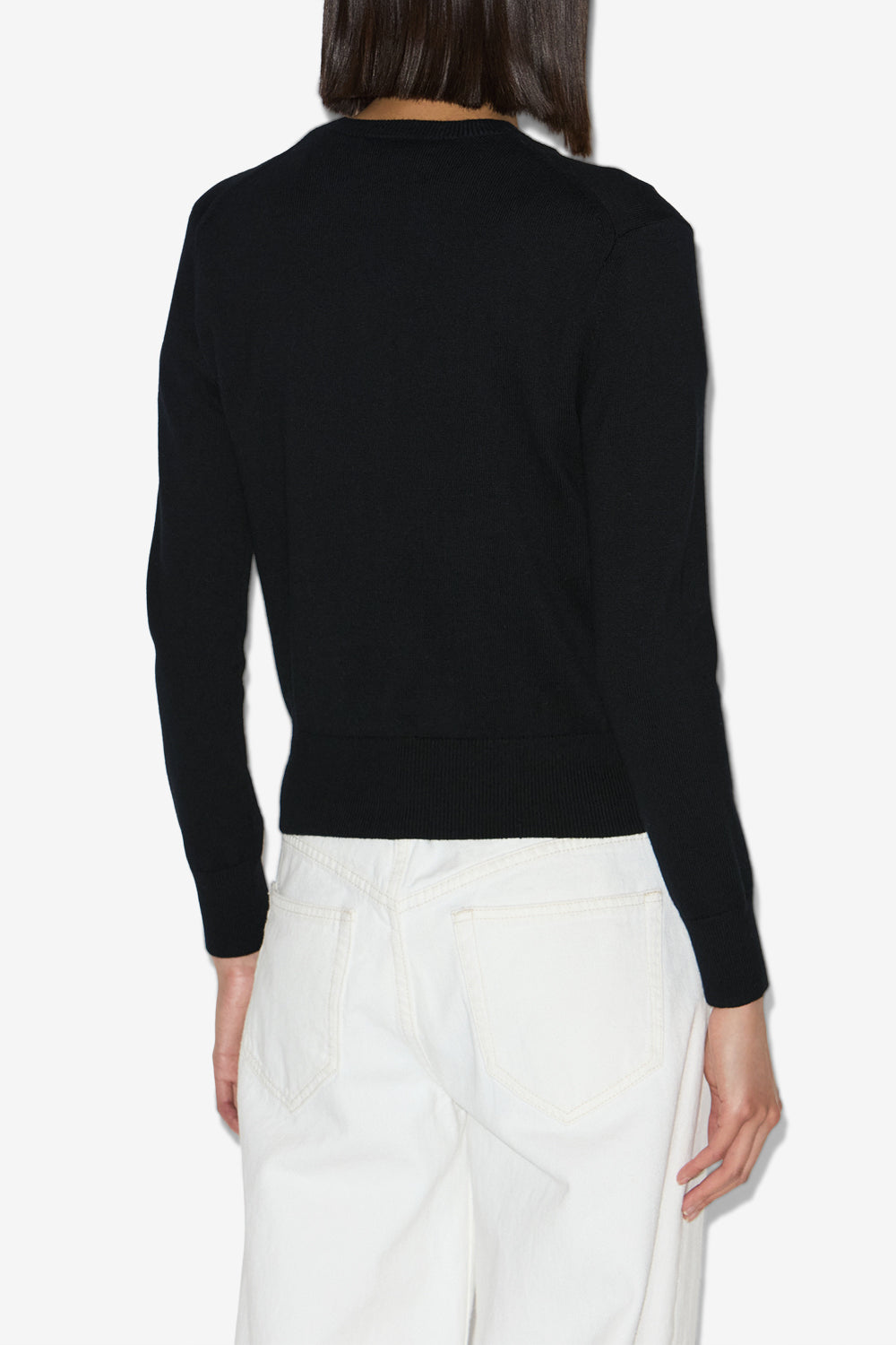 Cardigan mona in misto cotone - Nero - Woman - 5