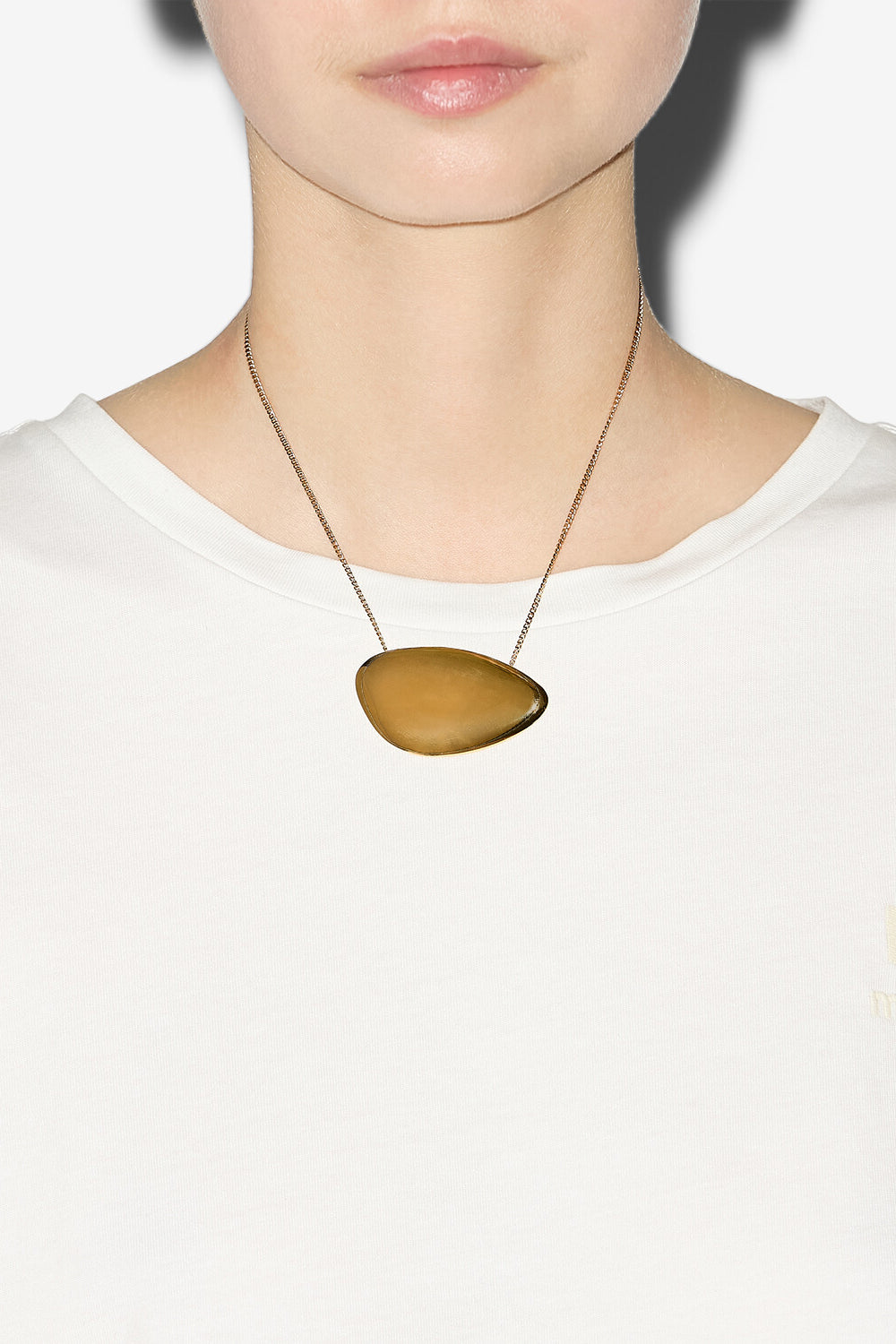 Halskette ella aus goldfarbenem messing - Golden - Woman - 2