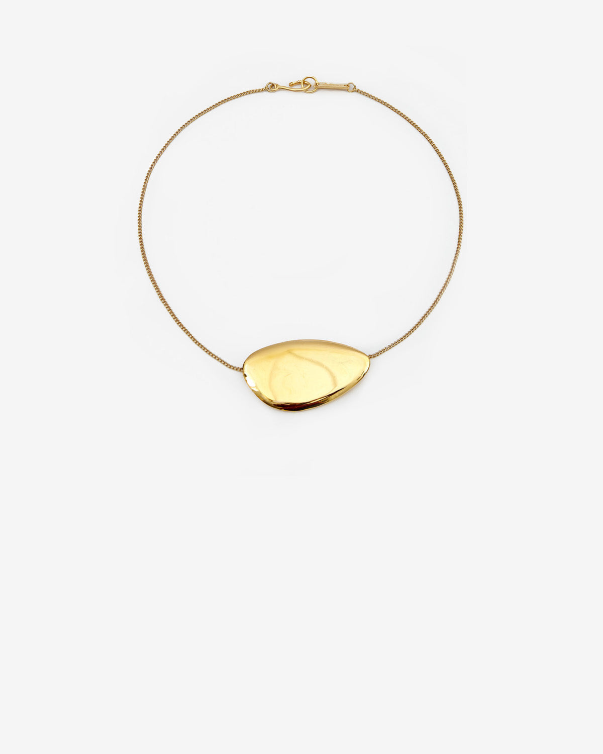Ella gold-finish brass necklace - Gold - Woman - 1