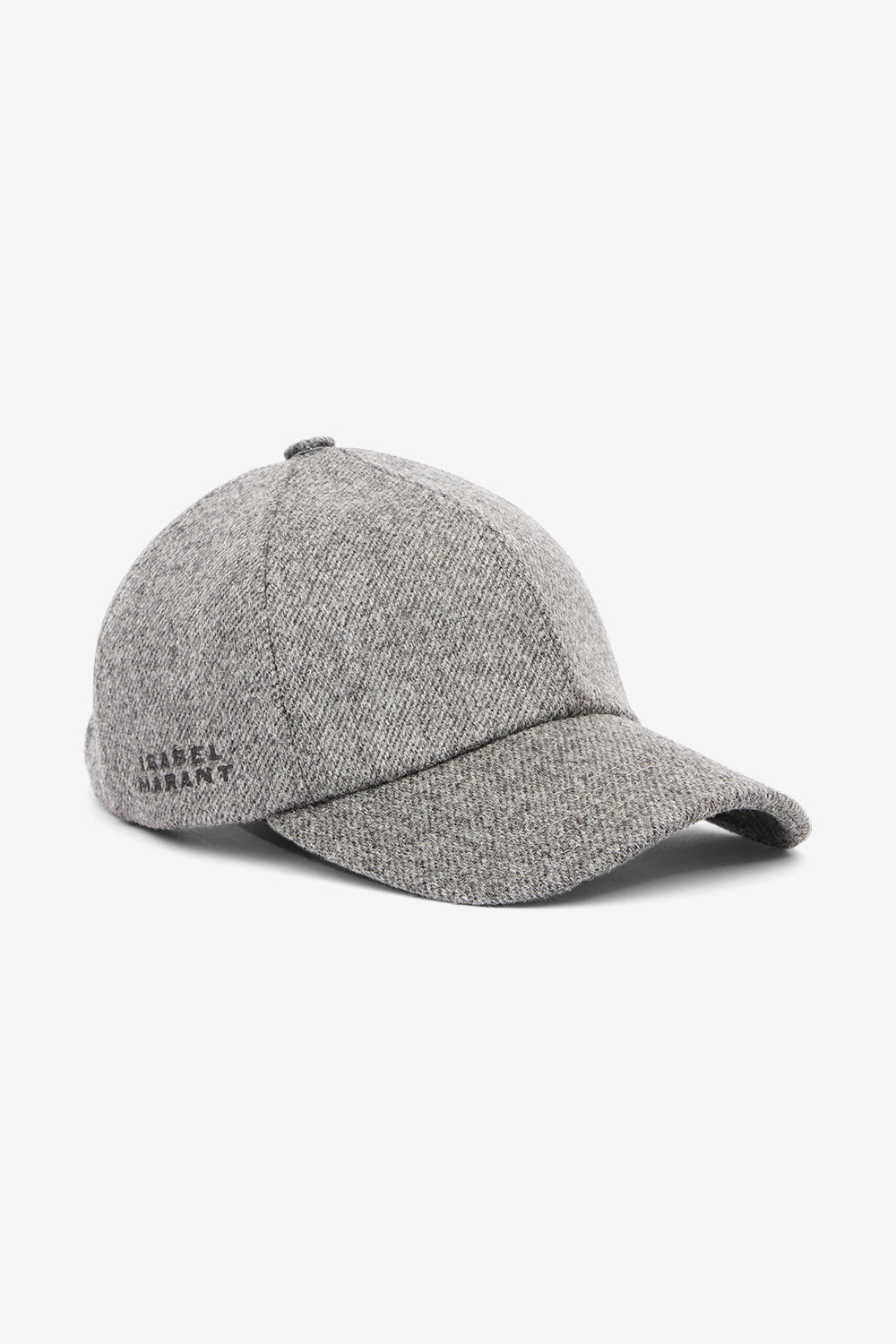 Tomas 刺しゅう入り ウール製 キャップ - Anthracite - Woman - 1