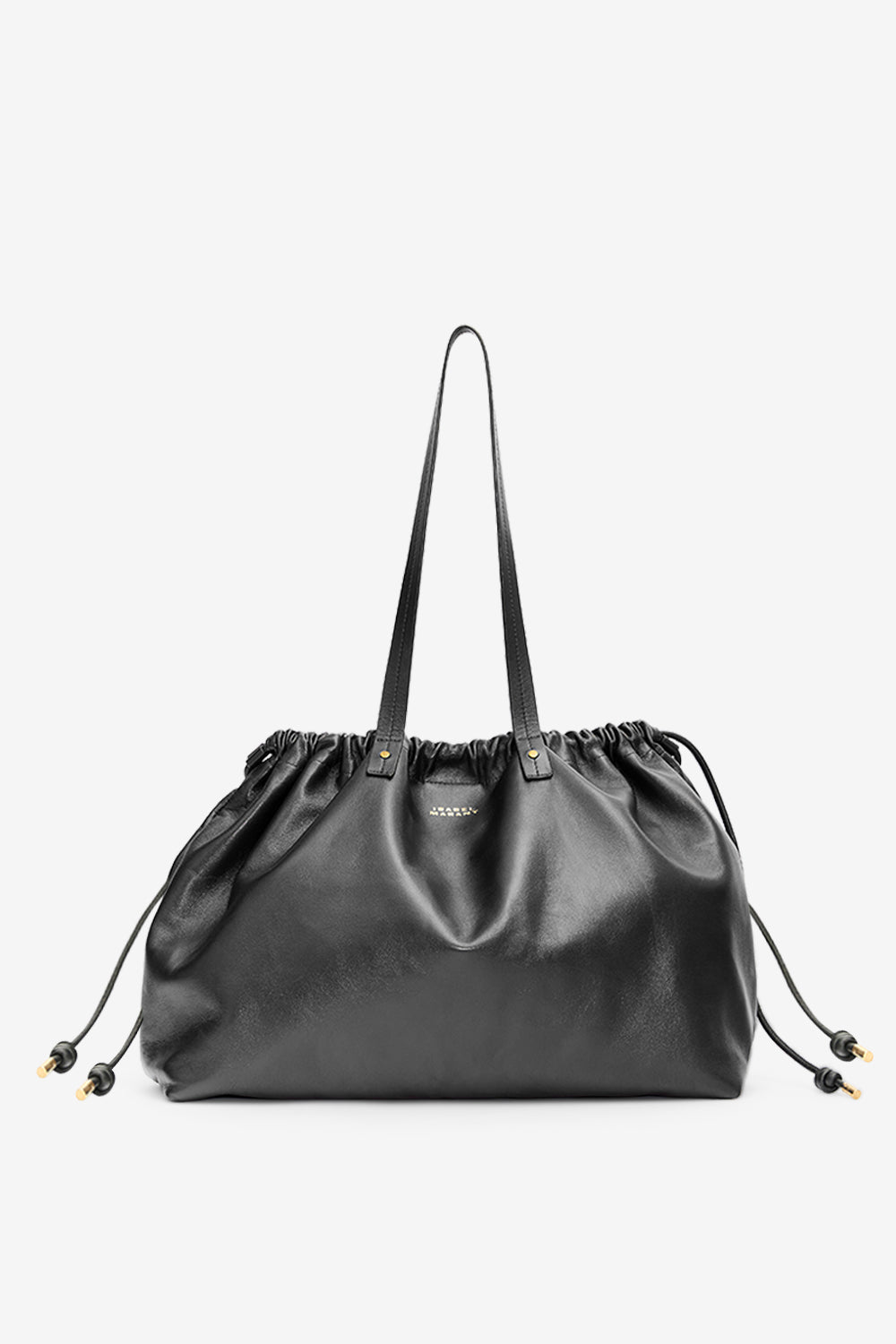Sac cabas silven e/w en cuir brillant - Noir - Woman - 1