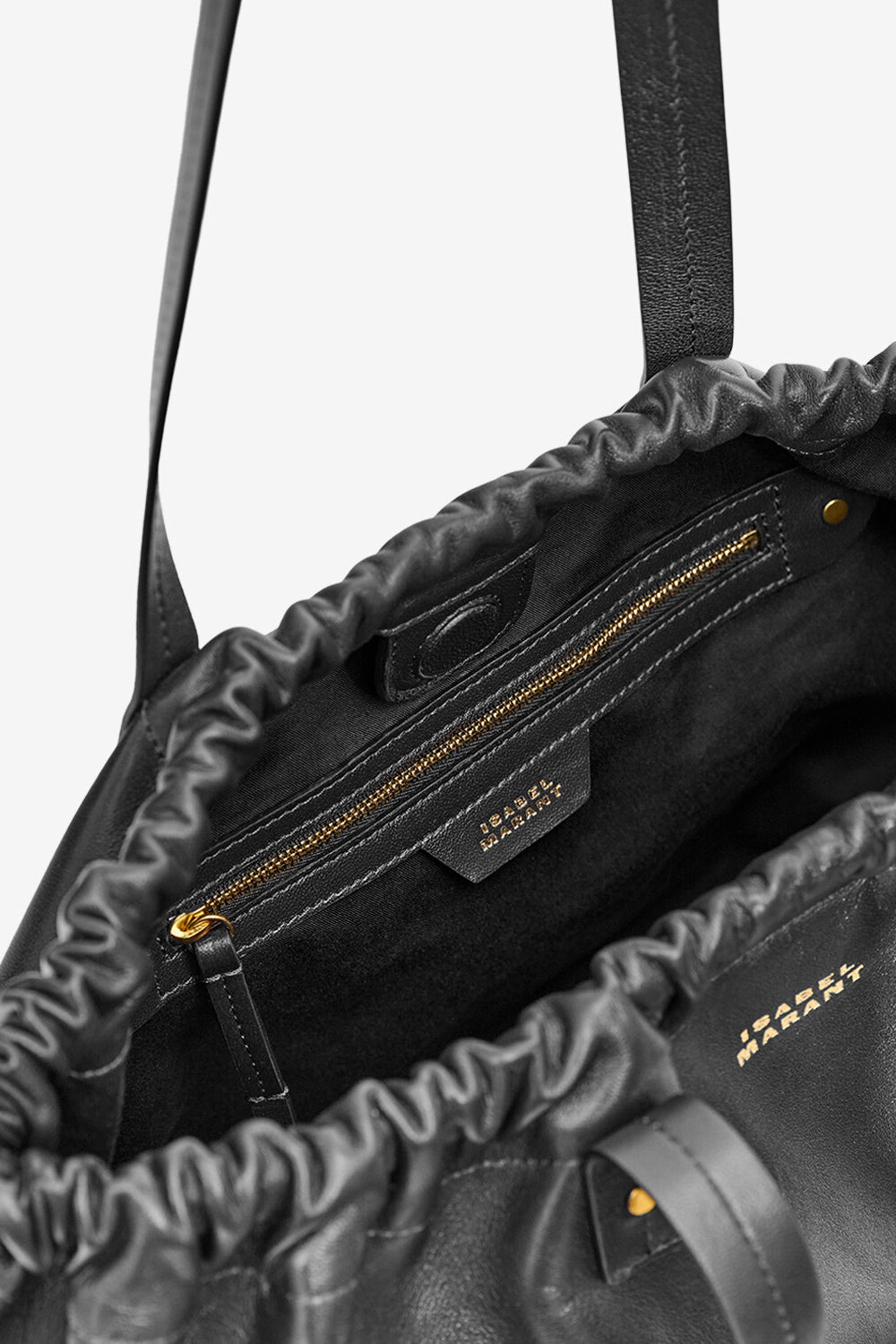 Sac cabas silven e/w en cuir brillant - Noir - Woman - 4