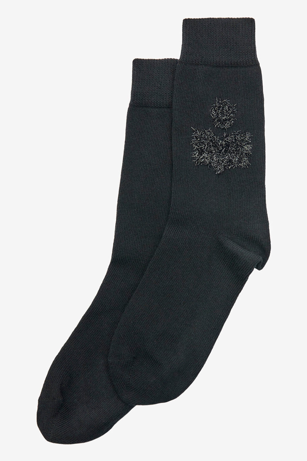 Hohe socken sourya aus feinstrick - Schwarz - Woman - 1
