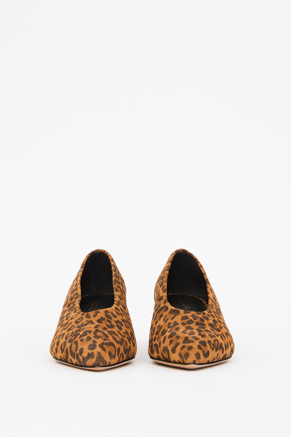 Ebisa 프린트 스웨이드 송아지 가죽 펌프스 - Leopard - Woman - 4