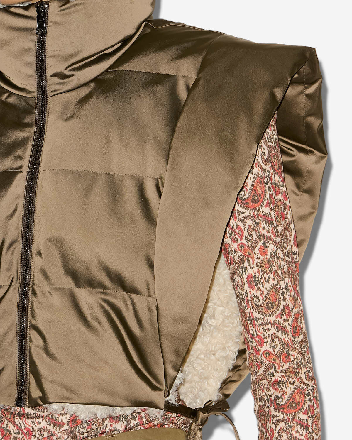 Hoodiali vest Woman Khaki 2
