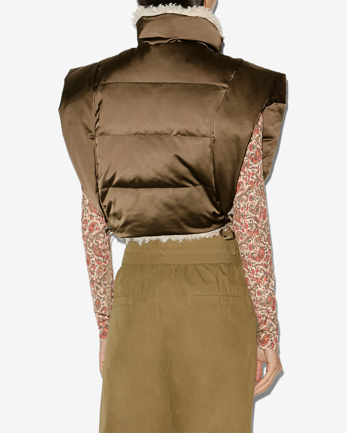 Hoodiali vest Woman Khaki 3