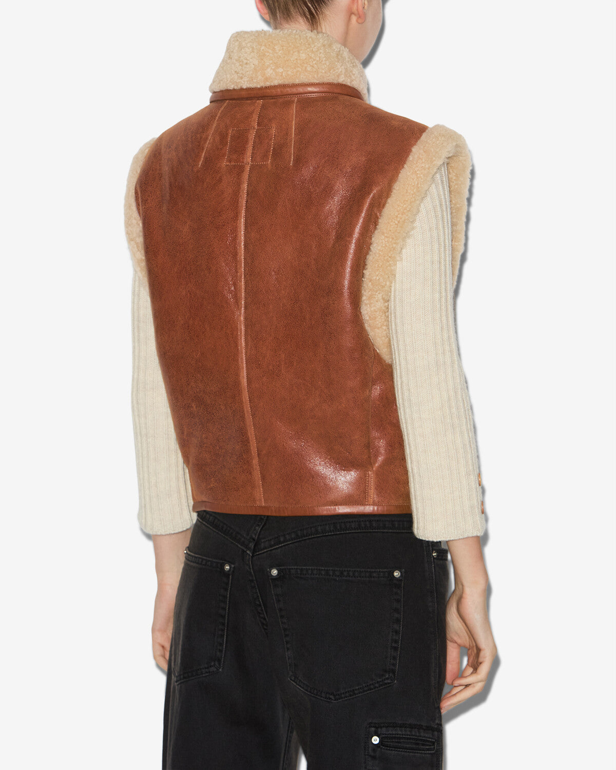 Alime 베스트 Woman Cognac 4