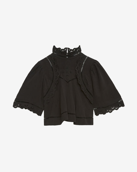 Tシャツ・カットソー Isabel Marant FW23 'Joanea' shirt (23AHT0251FAA3J12I 01BK) 楽天市場】イザベル マラン Isabel Marant 'Joanea' shirt