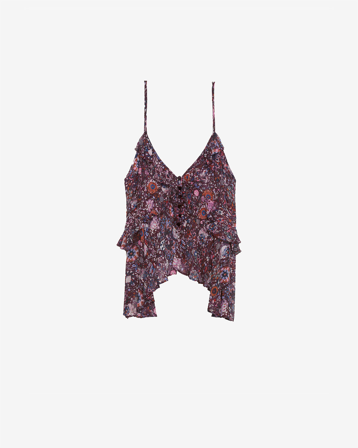 Briara strappy top - Plum - Woman - 1