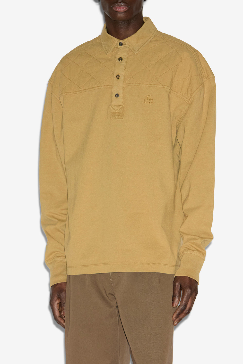 Langärmeliges poloshirt kian - Bronze - Man - 4