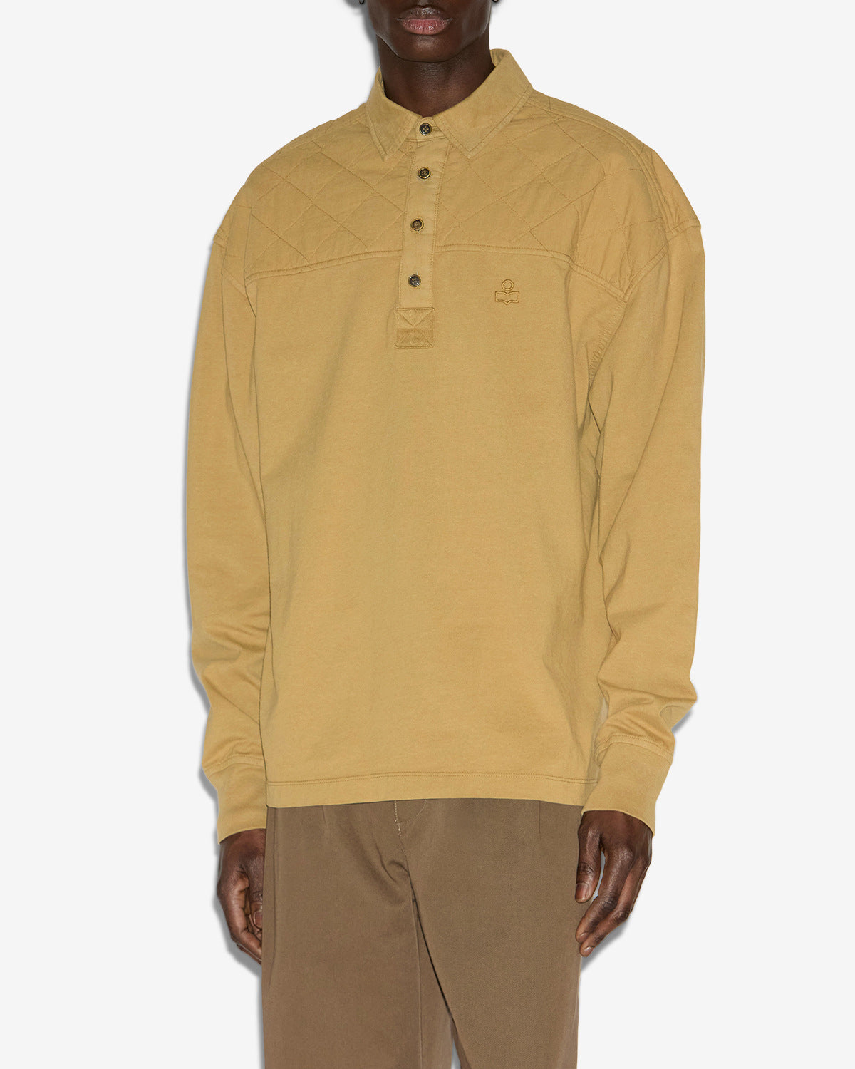 Langärmeliges poloshirt kian - Bronze - Man - 3