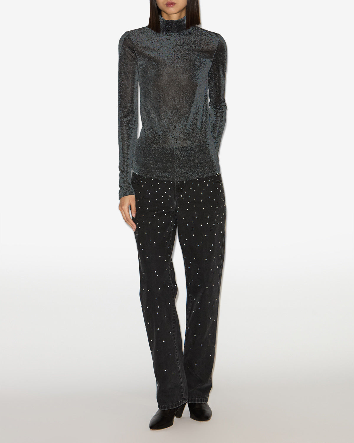 Jadia top Woman Gun metal 4