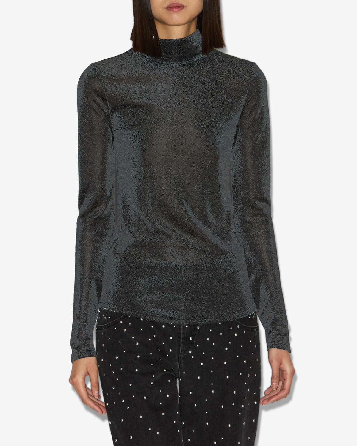 Jadia top Woman Gun metal 4