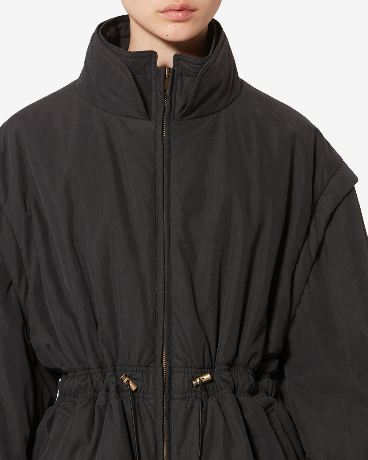 DASTYNI COAT Woman black | ISABEL MARANT Official online store