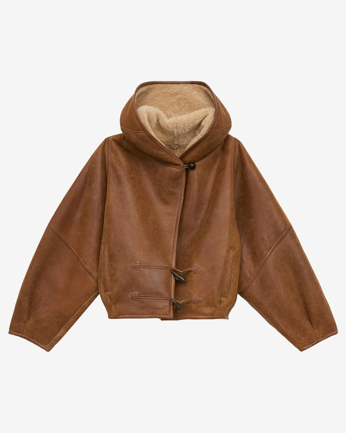 Amiel coat Woman Cognac 4
