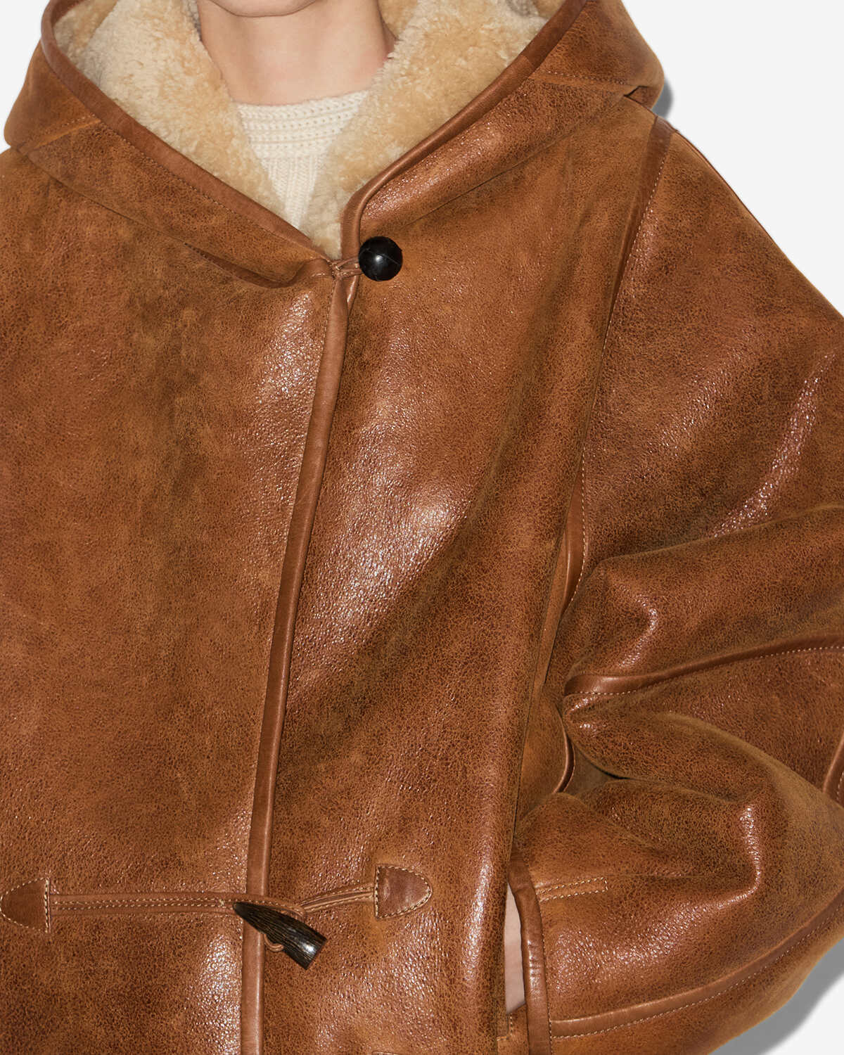 Amiel coat Woman Cognac 4