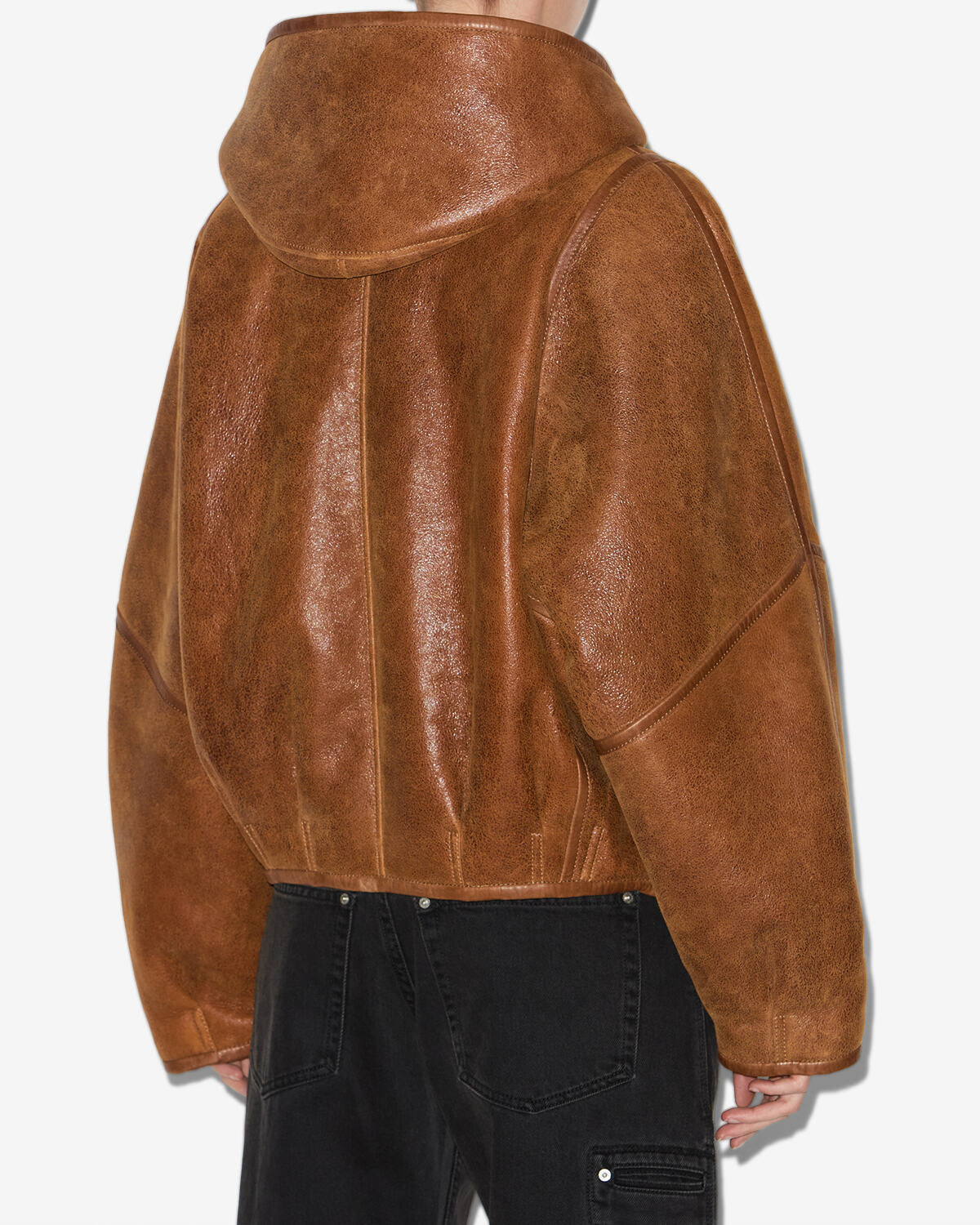Amiel coat Woman Cognac 4