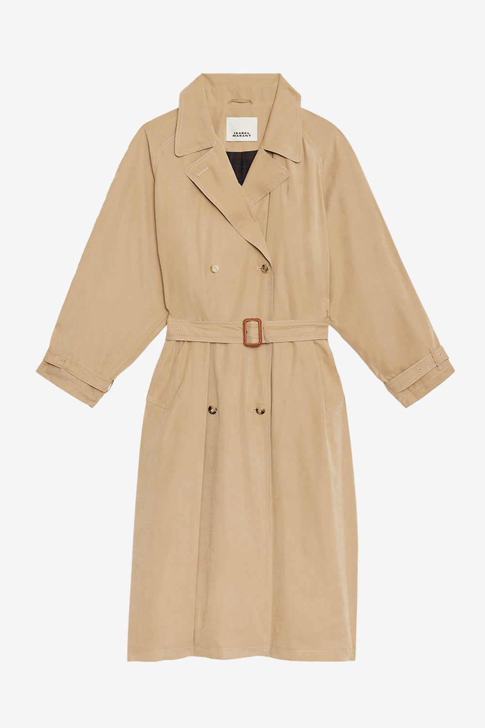 Elea flowing trench coat - Beige - Woman - 1