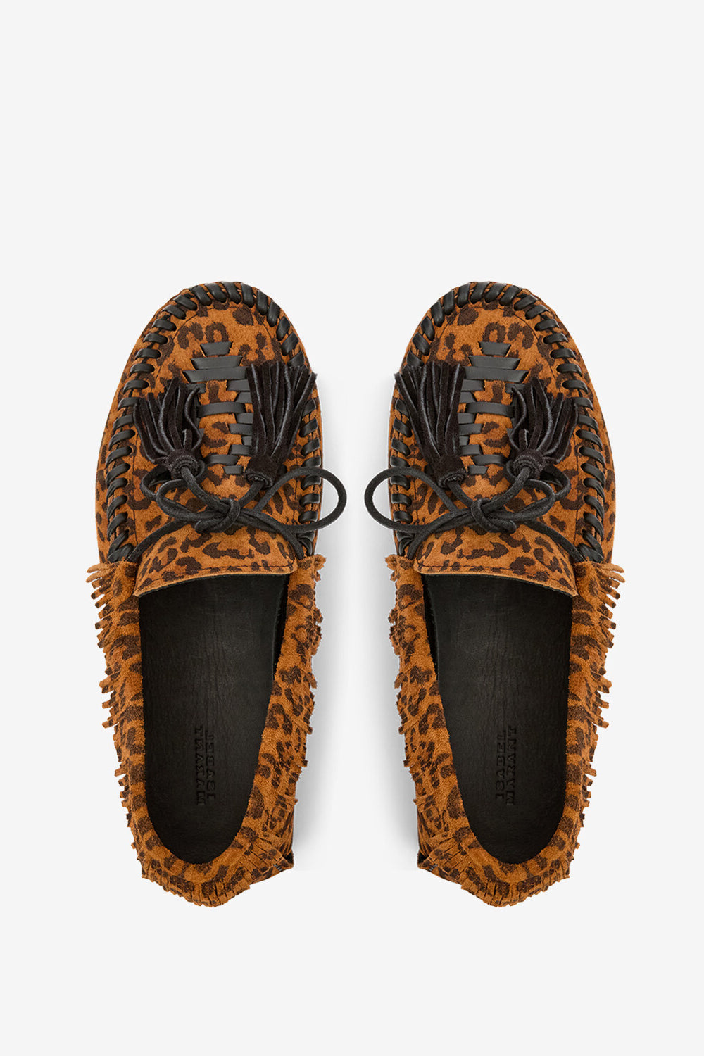 Fitza プリントレザー製 モカシン - Leopard - Woman - 4