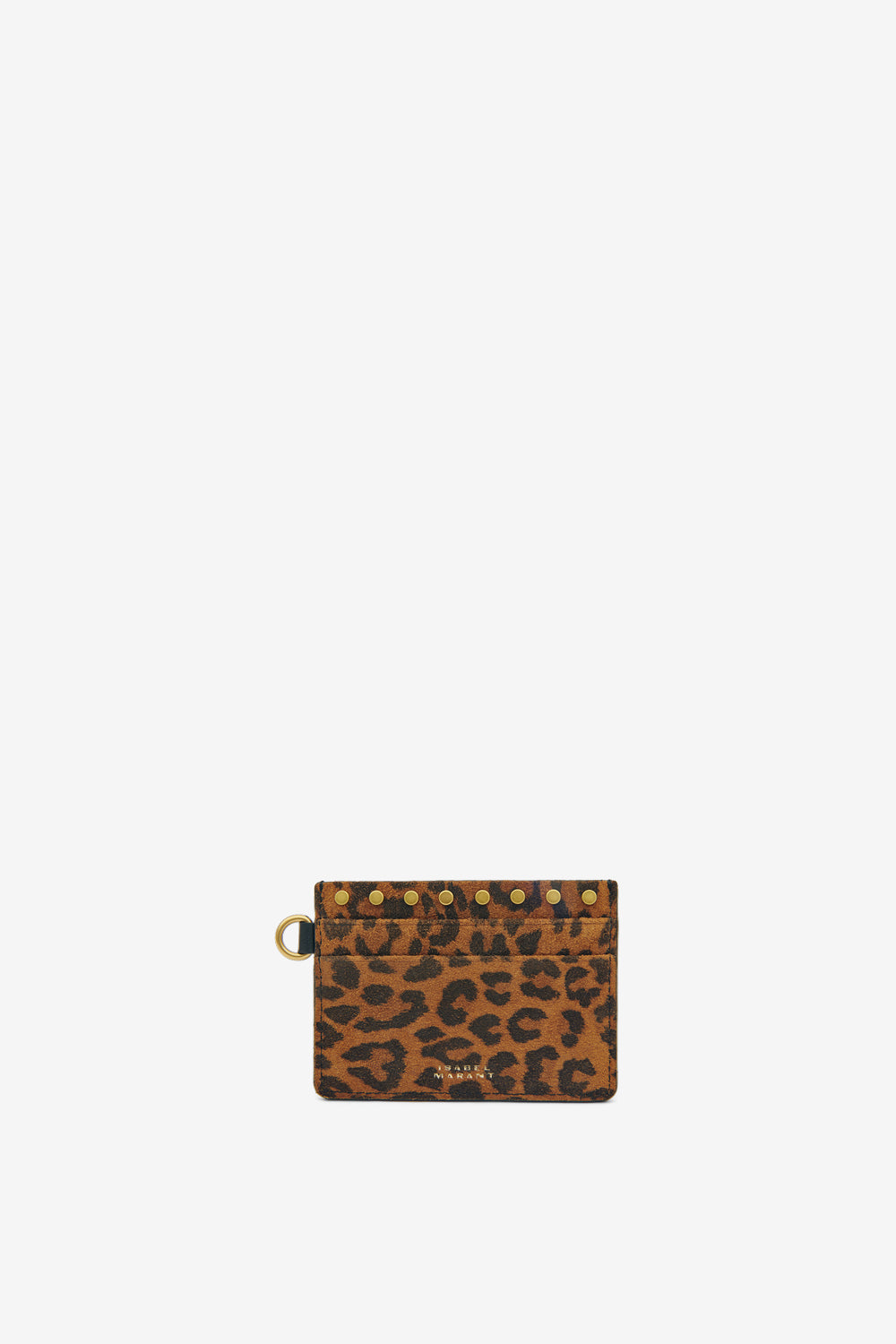 Card holder レザー製 カードホルダー - Leopard - Woman - 1