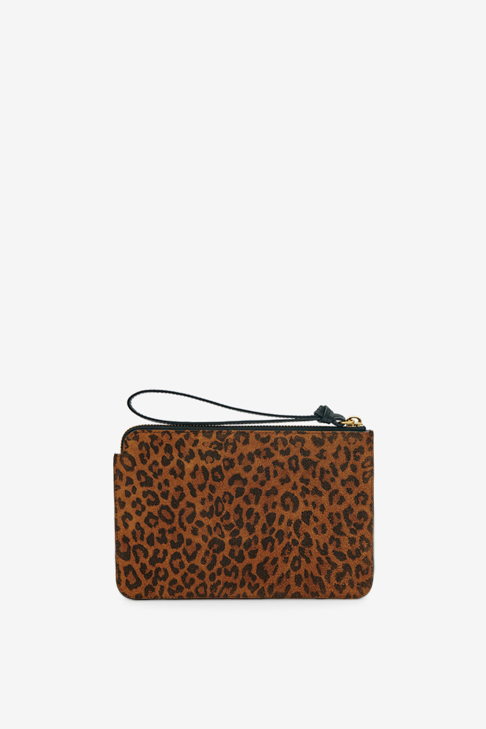 Flat pouch レザー製 クラッチバッグ - Leopard - Woman - 2