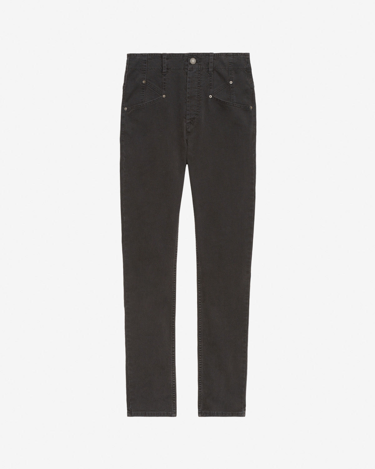 Niliane fitted denim jeans - Black - Woman - 5