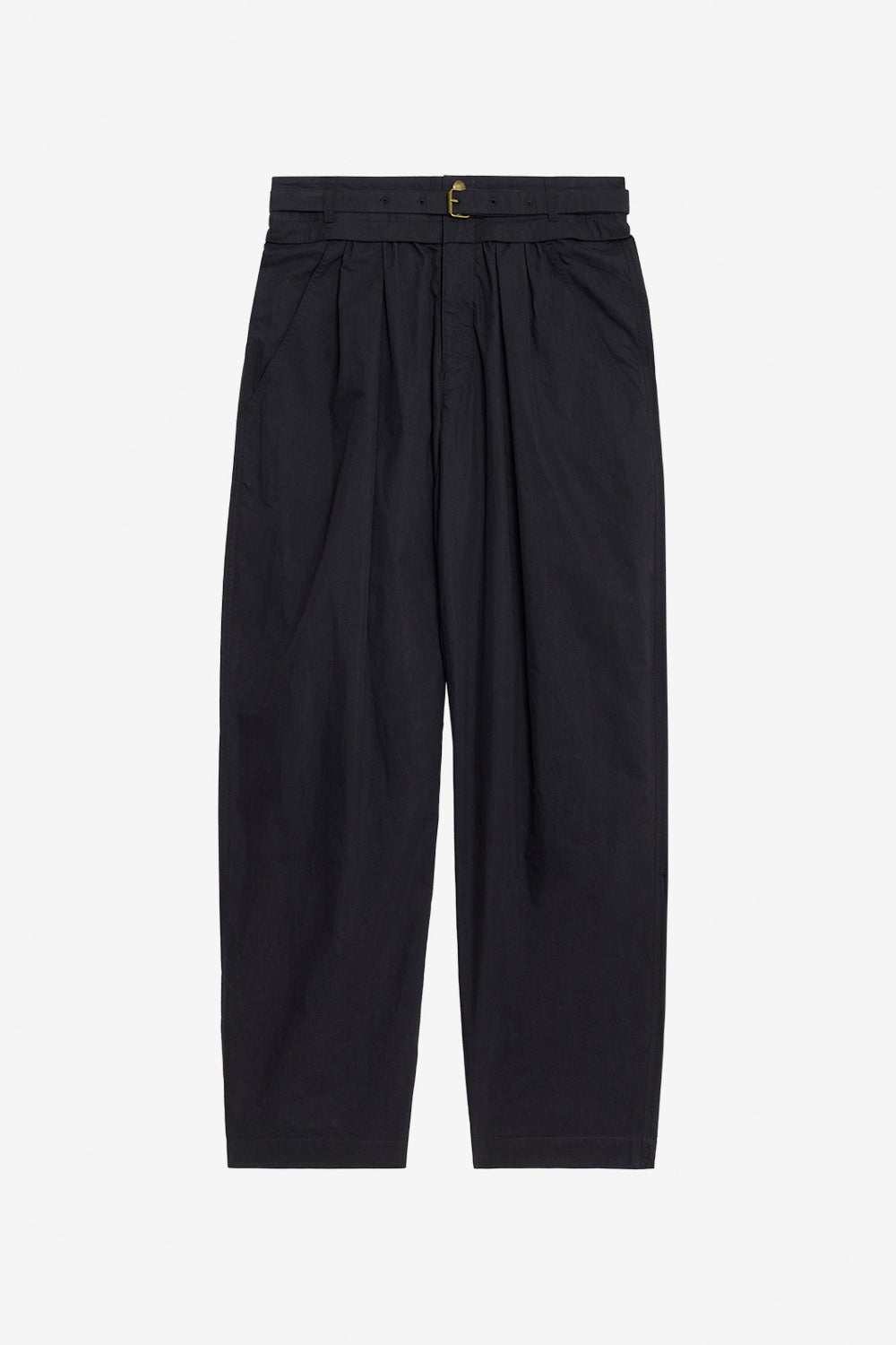 Celia コットン製 バックパッカー風 パンツ - ウォッシュドブラック - Woman - 1