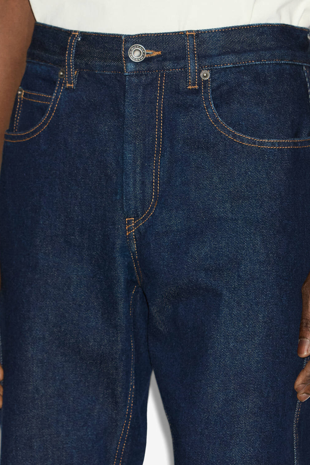 Pantalon lewys en denim brut - Foncé nuit - Man - 3