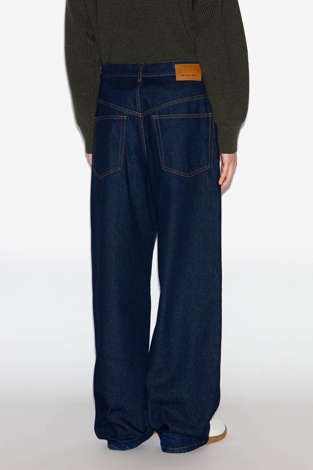 Jean jameson large en denim brut  - Foncé nuit - Man - 5