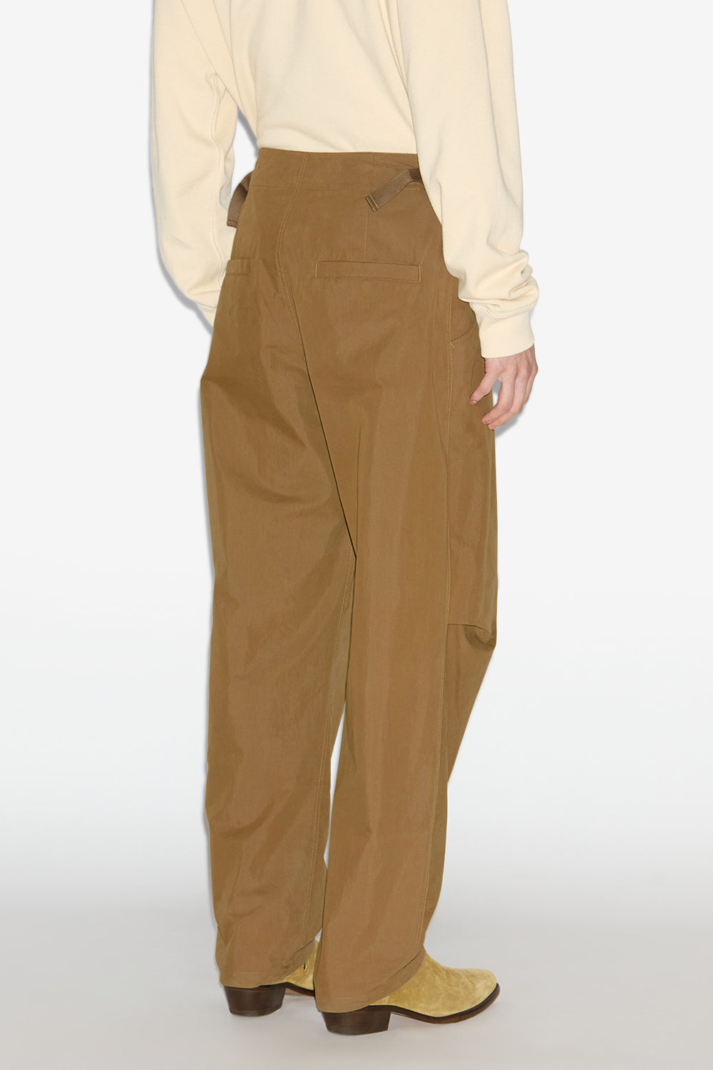Deyann 면 팬츠 - 카키색 옷감 - Man - 4