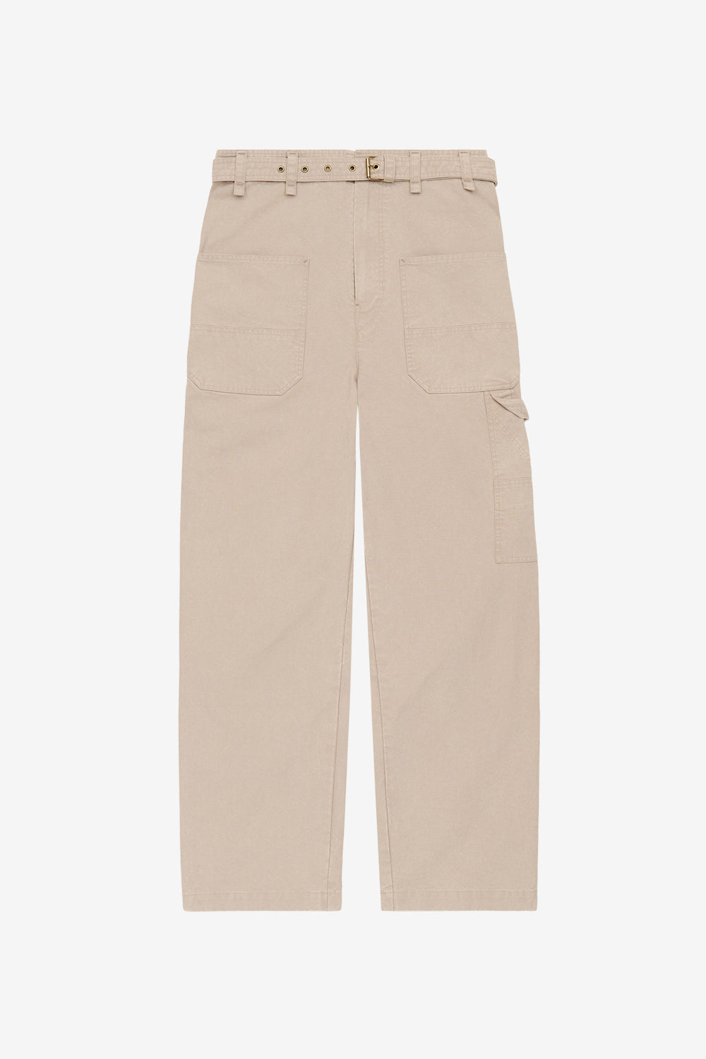 Pantalon workwear tobias en coton - Écru - Man - 1