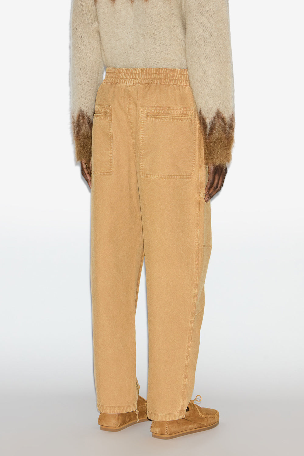 Pantalon tils en coton - Bronze - Man - 5