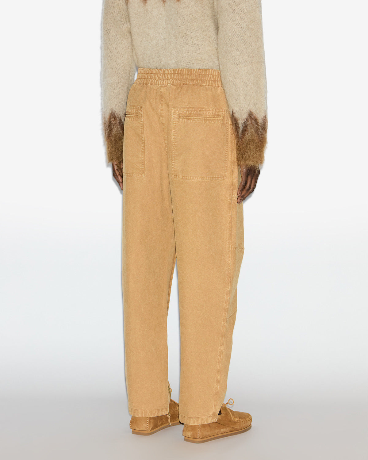 Pantalon tils en coton - Bronze - Man - 4