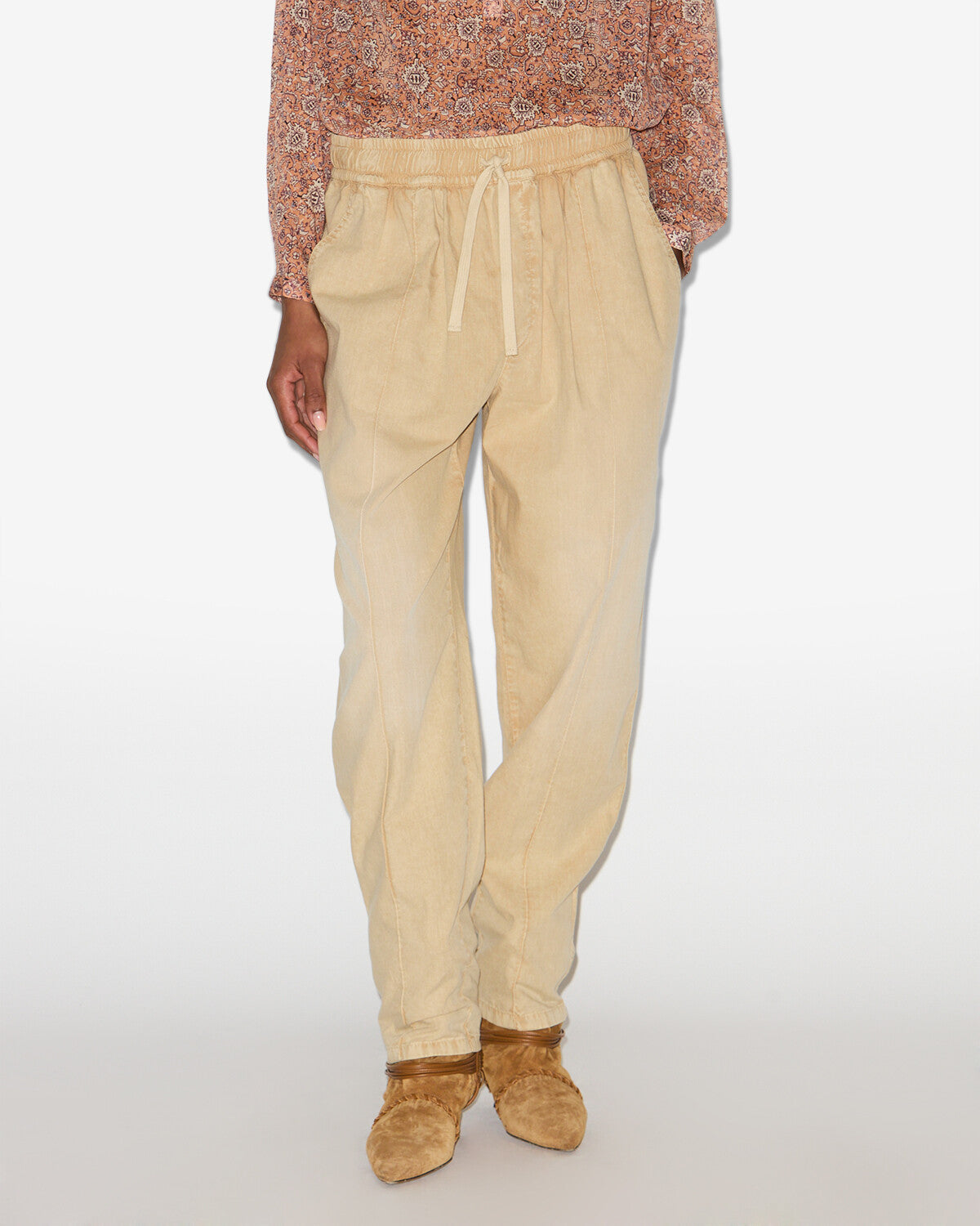 Catalia pants Woman Beige 4