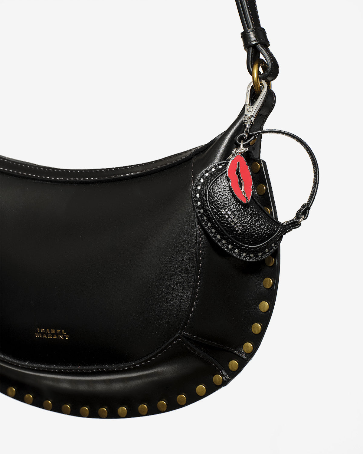 新品 ISABEL MARANT OSKAN MOON ショルダーバッグ BLA Isabel