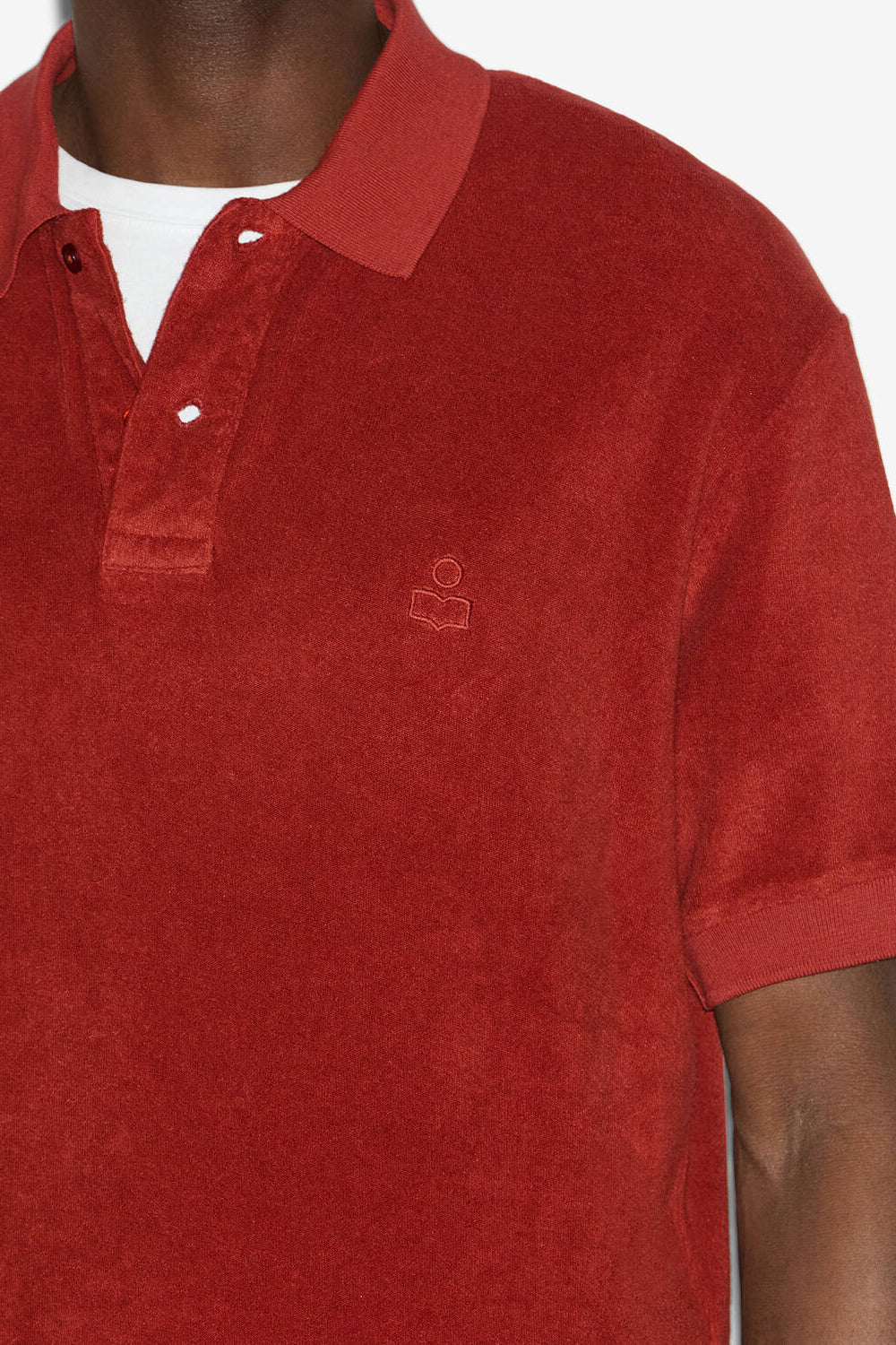 Vafko ベルベット製 ポロシャツ - オレンジ - Man - 3