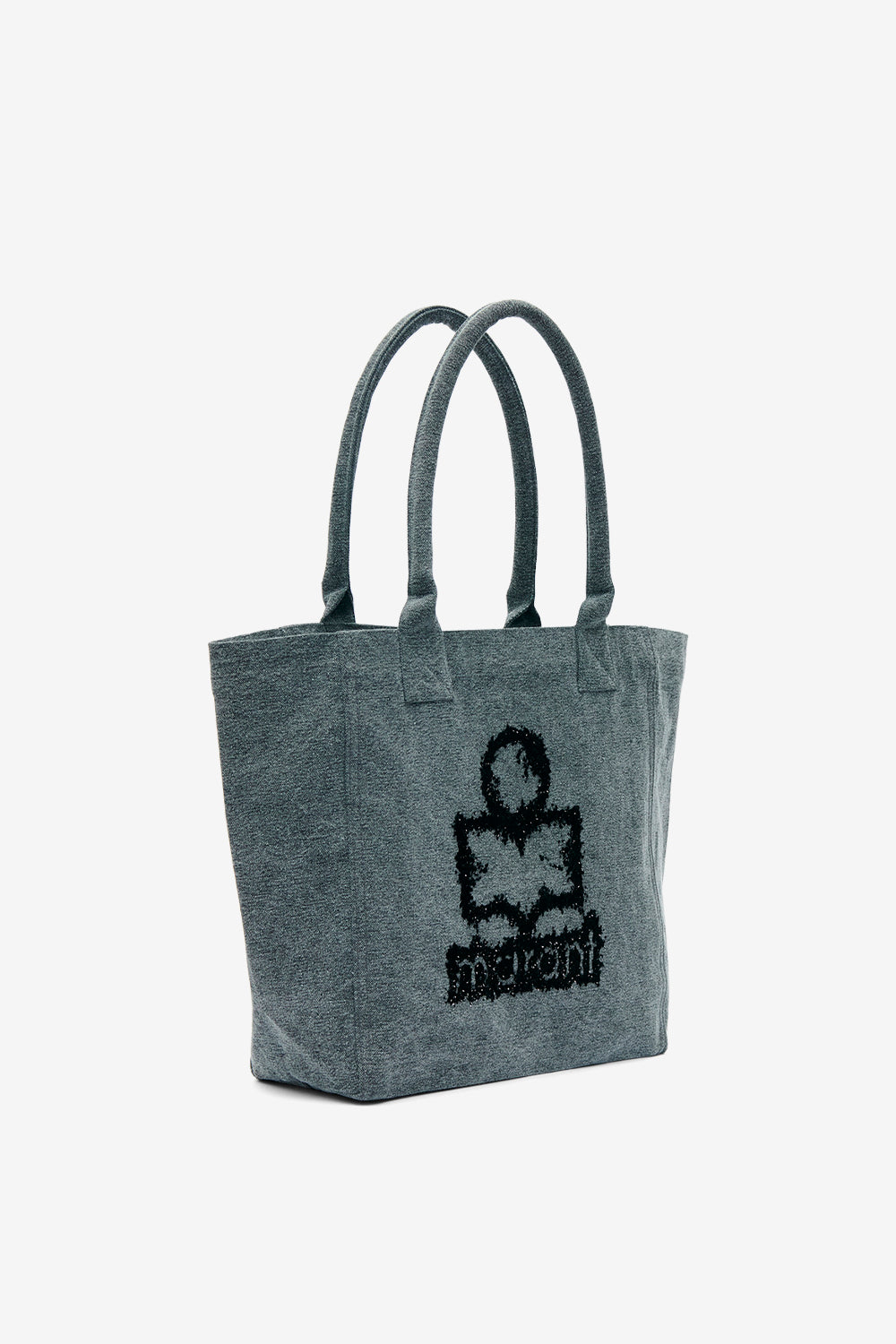Sac small yenky en coton délavé à logo - Gris - Woman - 4