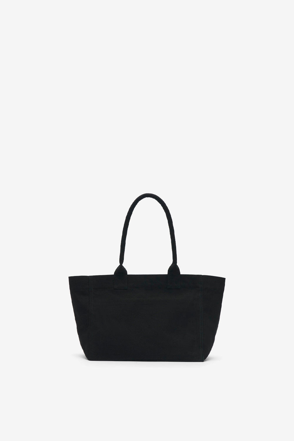 Sac small yenky en coton délavé à logo - Noir délavé - Woman - 2