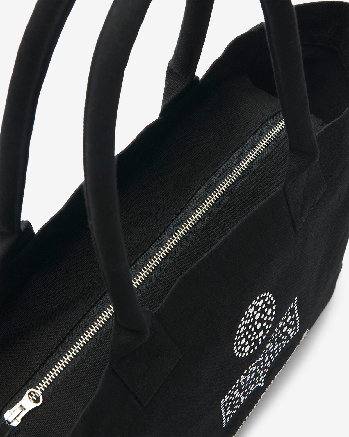 Yenky 스몰 워싱 마감 면 스몰 백 - 검정으로 씻어낸 - Woman - 3