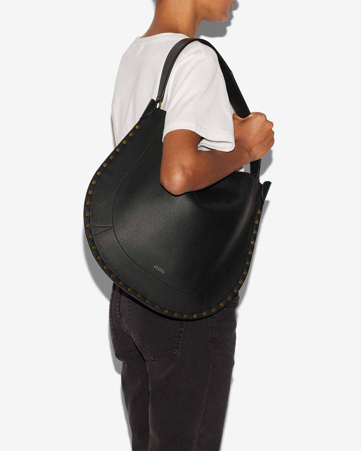 Oskan hobo soft bag Woman Black 3