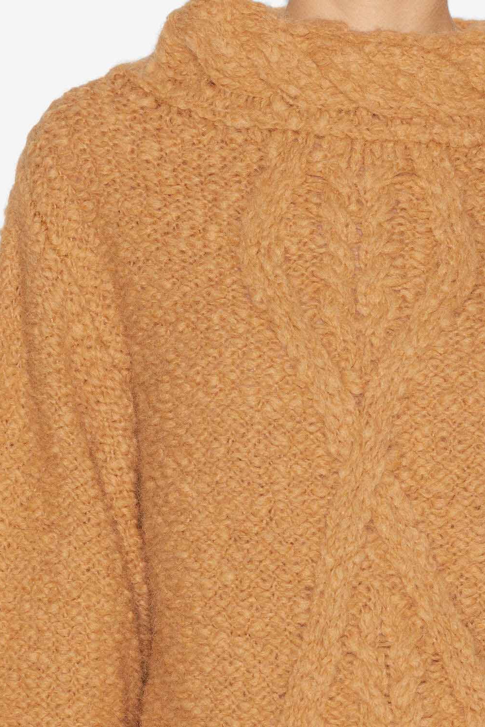 Romane ケーブルニット製 セーター - Caramel - Woman - 3