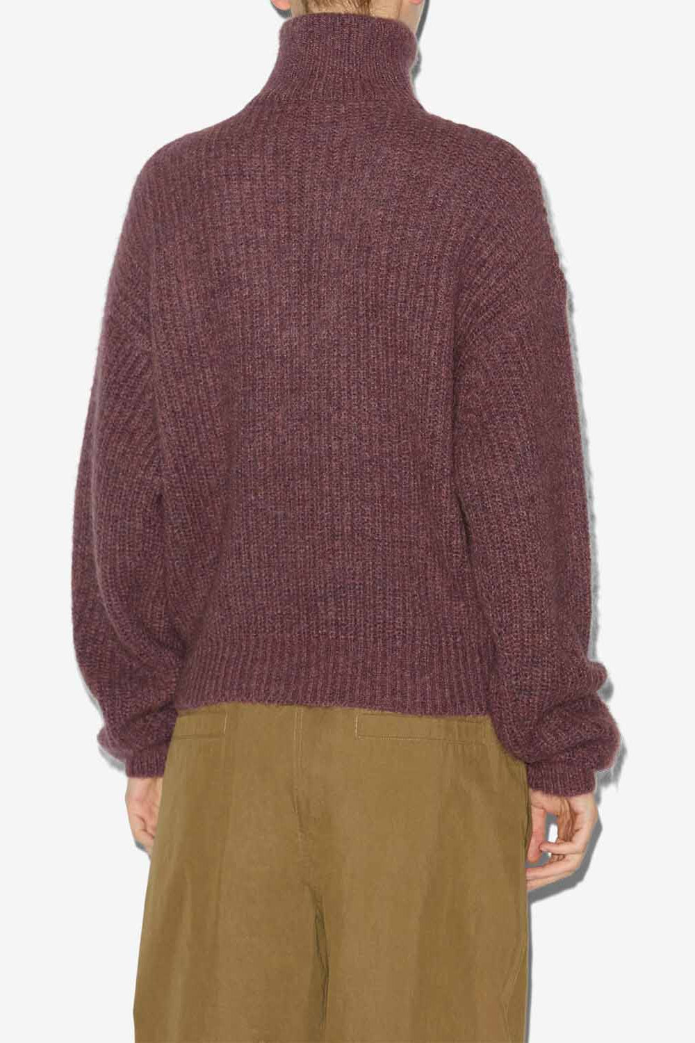 Strickpullover danita mit troyer-kragen - Rosa - Woman - 5