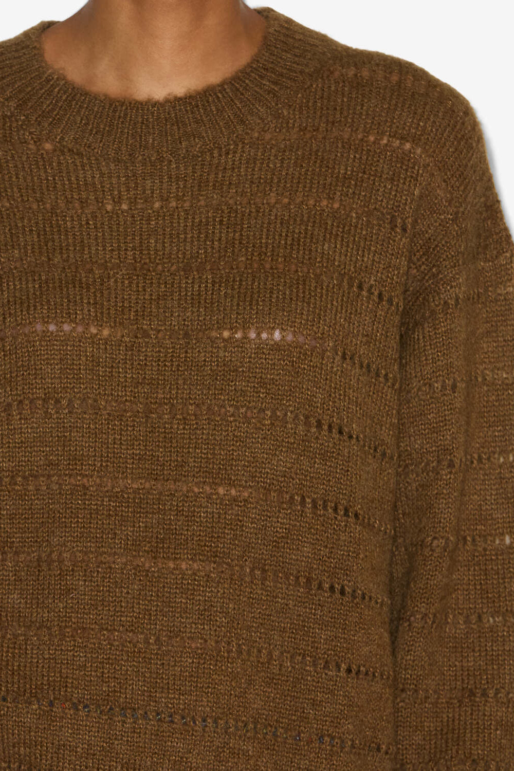 Pullover yona aus lochstrick - Bronze - Woman - 3