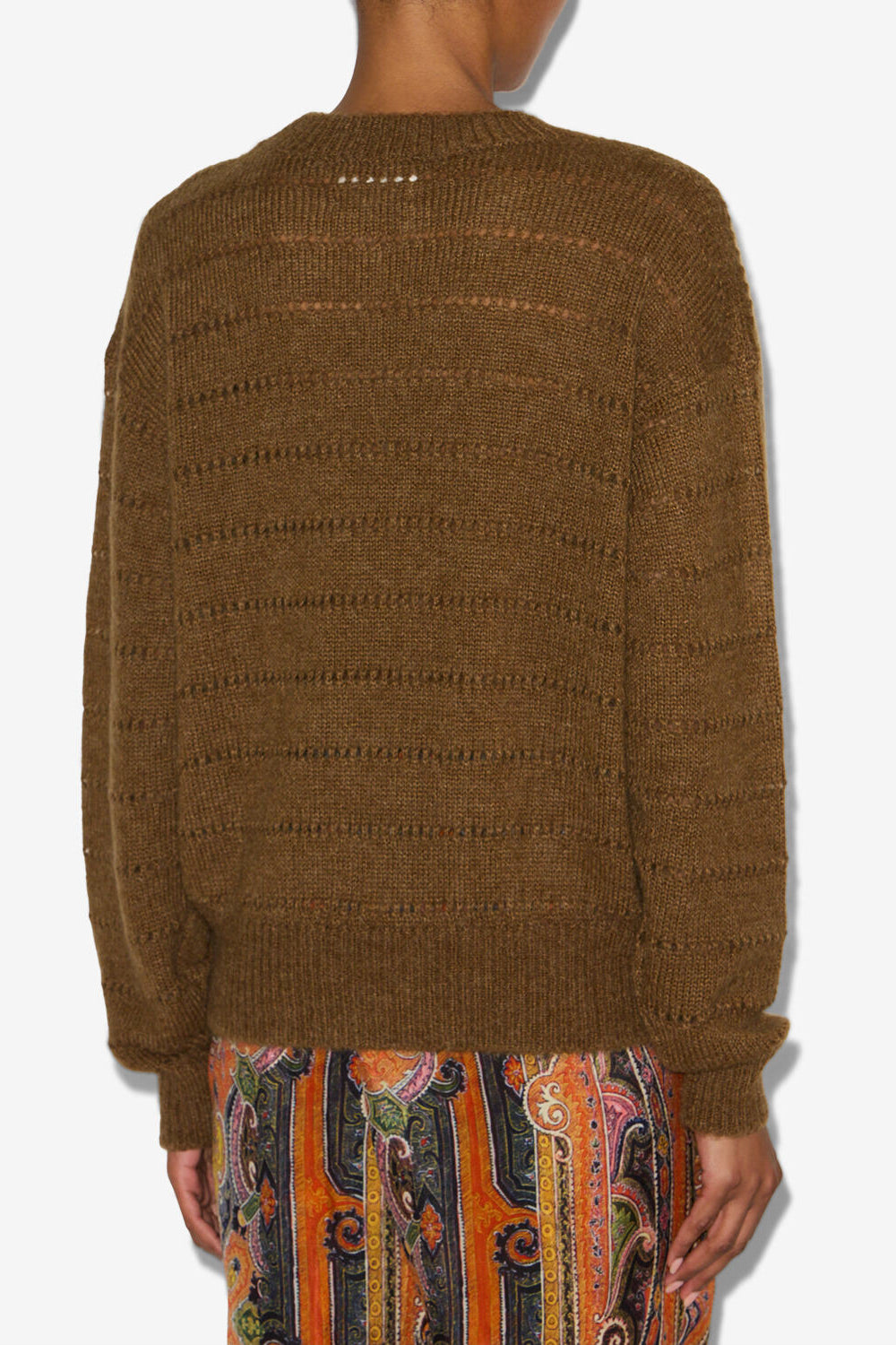 Pullover yona aus lochstrick - Bronze - Woman - 5