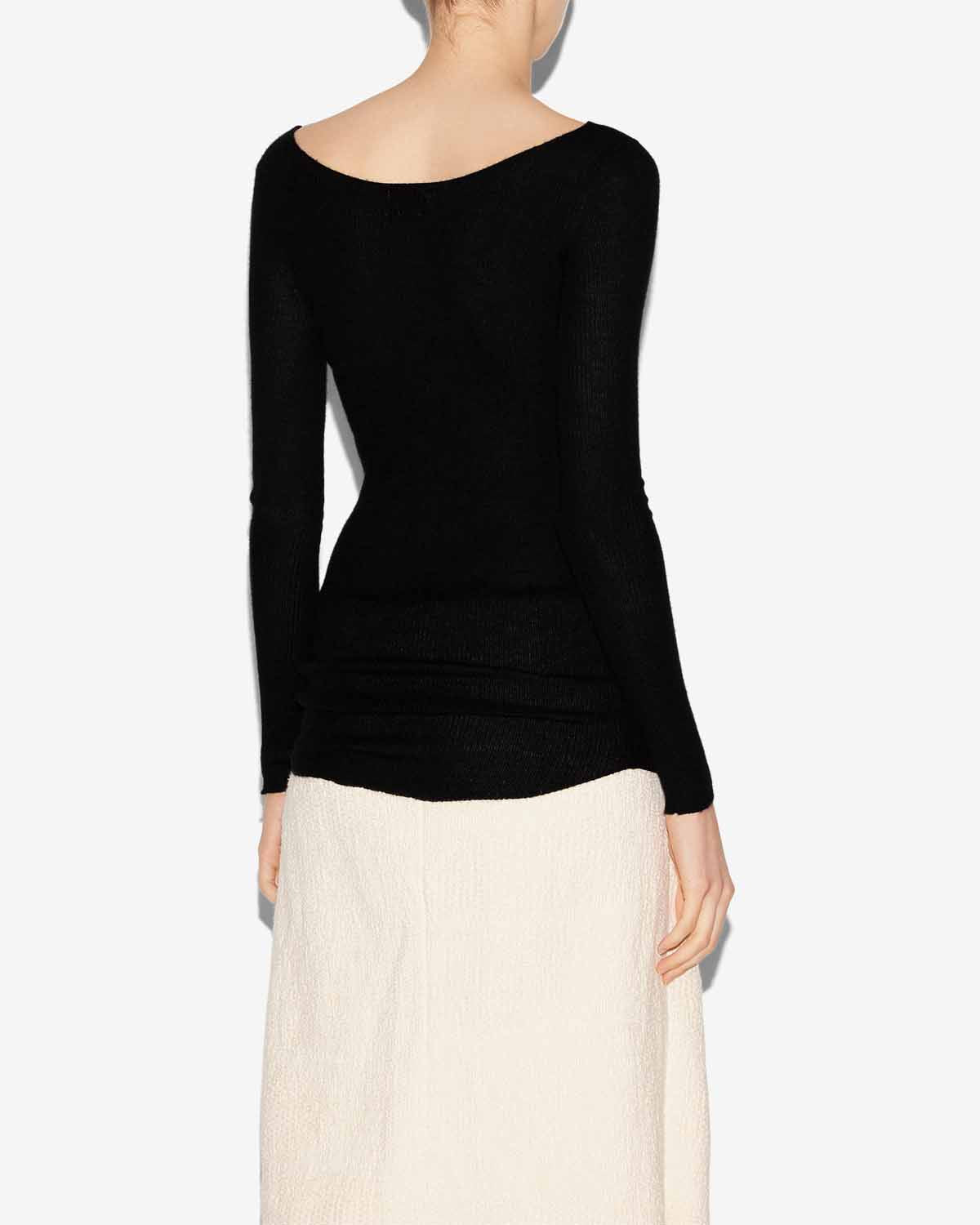 Maglione izzie in seta e cashmere - Nero - Woman - 4