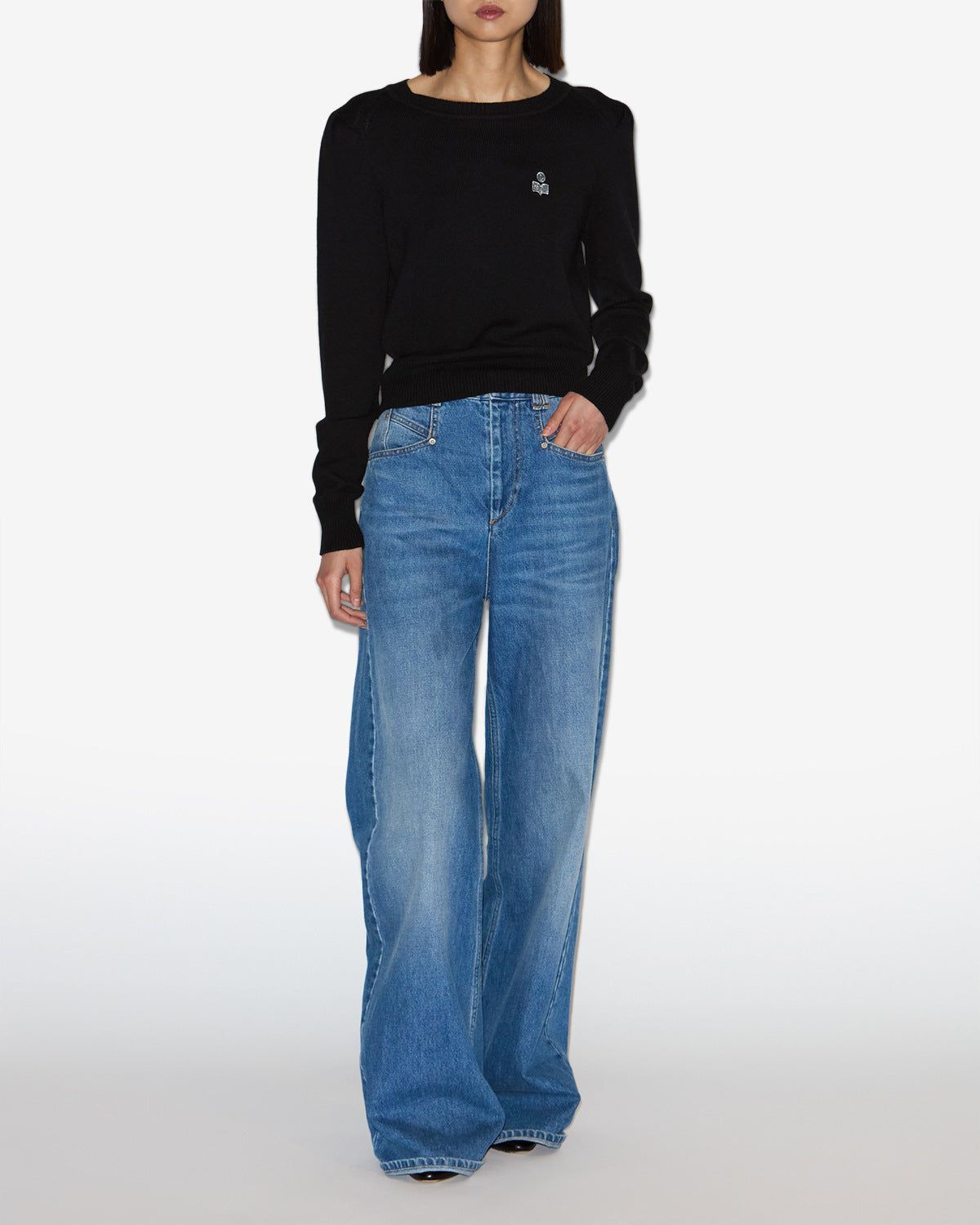 Jersey abelle Woman Negro 4