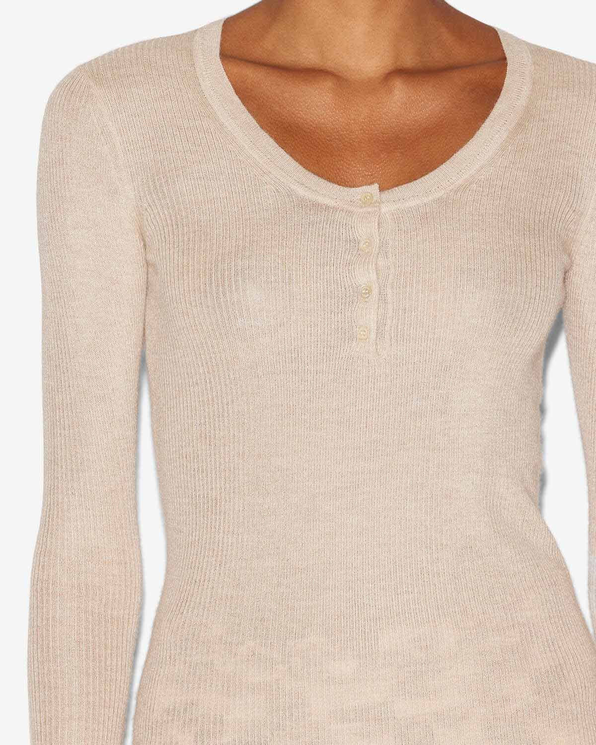 Idite sweater Woman Beige 4